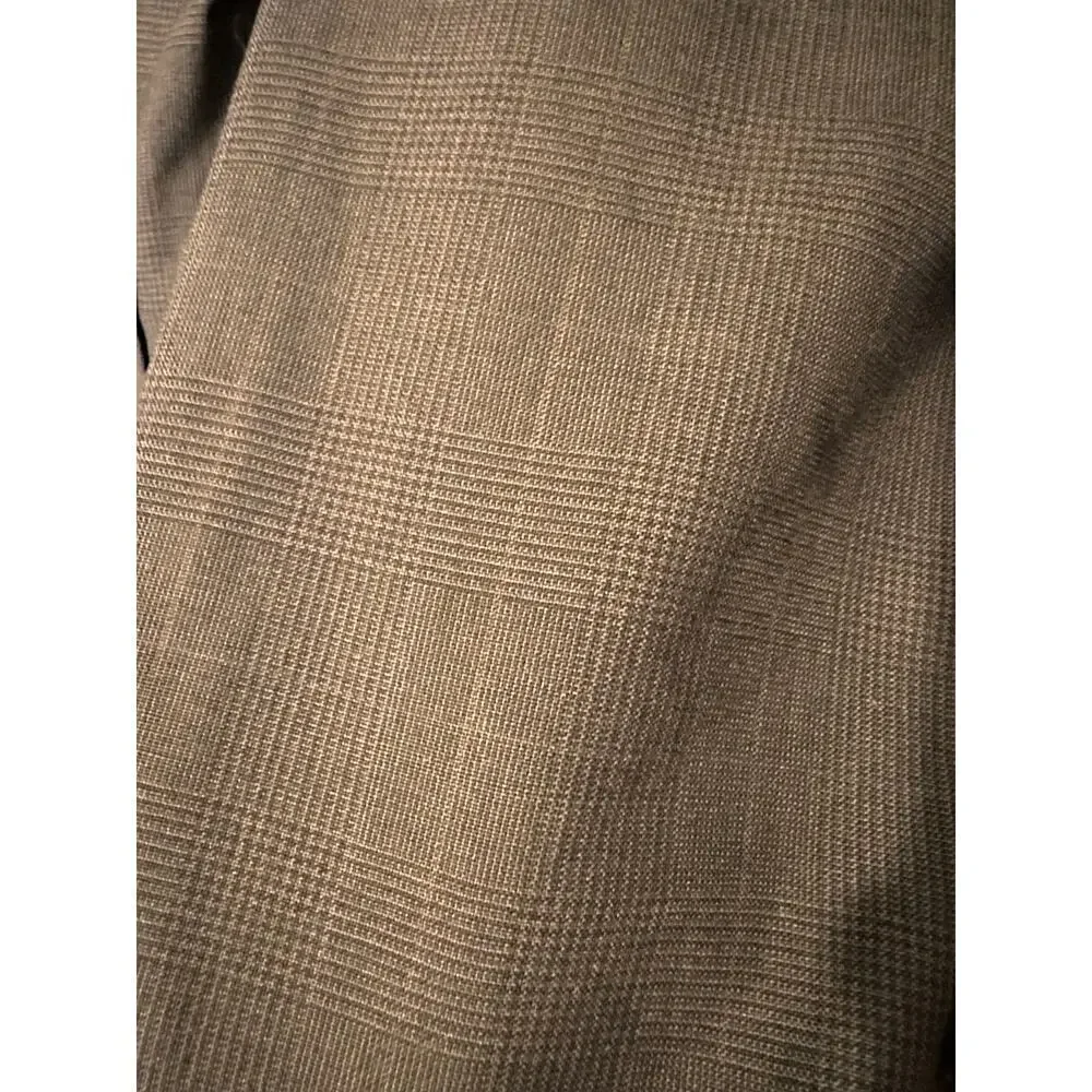 Authentic Vintage Burberry Men's Striped Blazer / Suit Jacket *See Measurements*